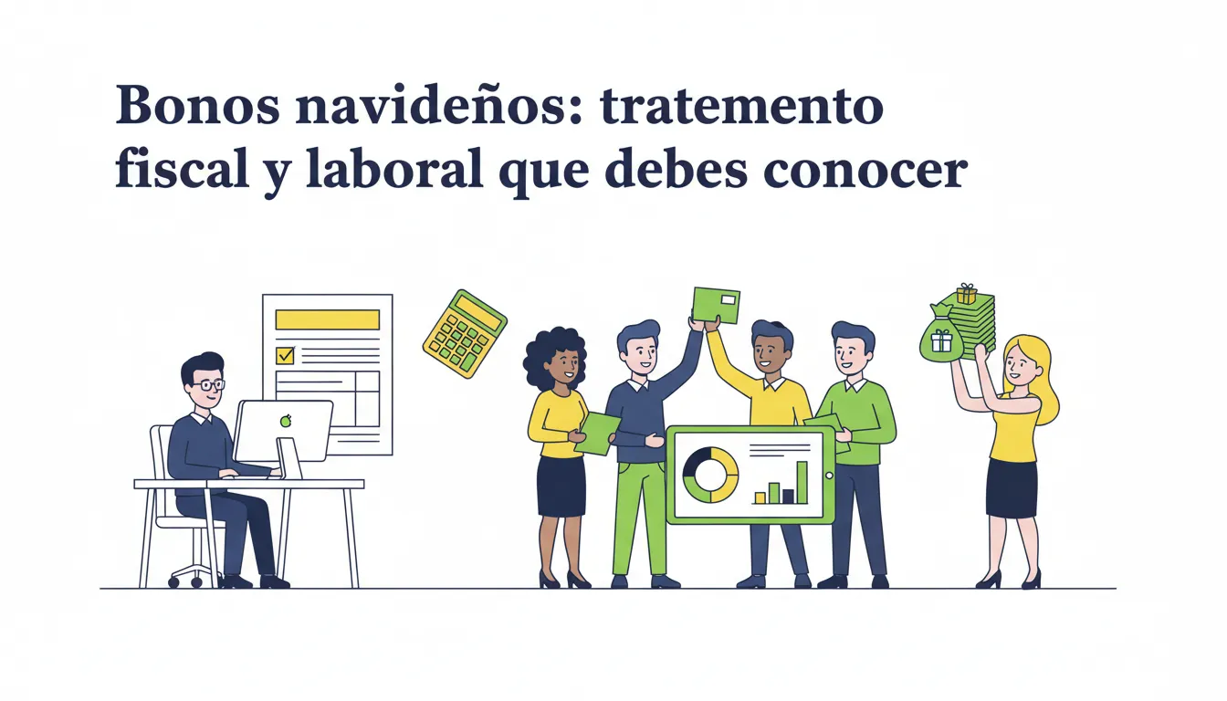 Bonos Navideños: Tratamiento Fiscal y Laboral que Debes Conocer