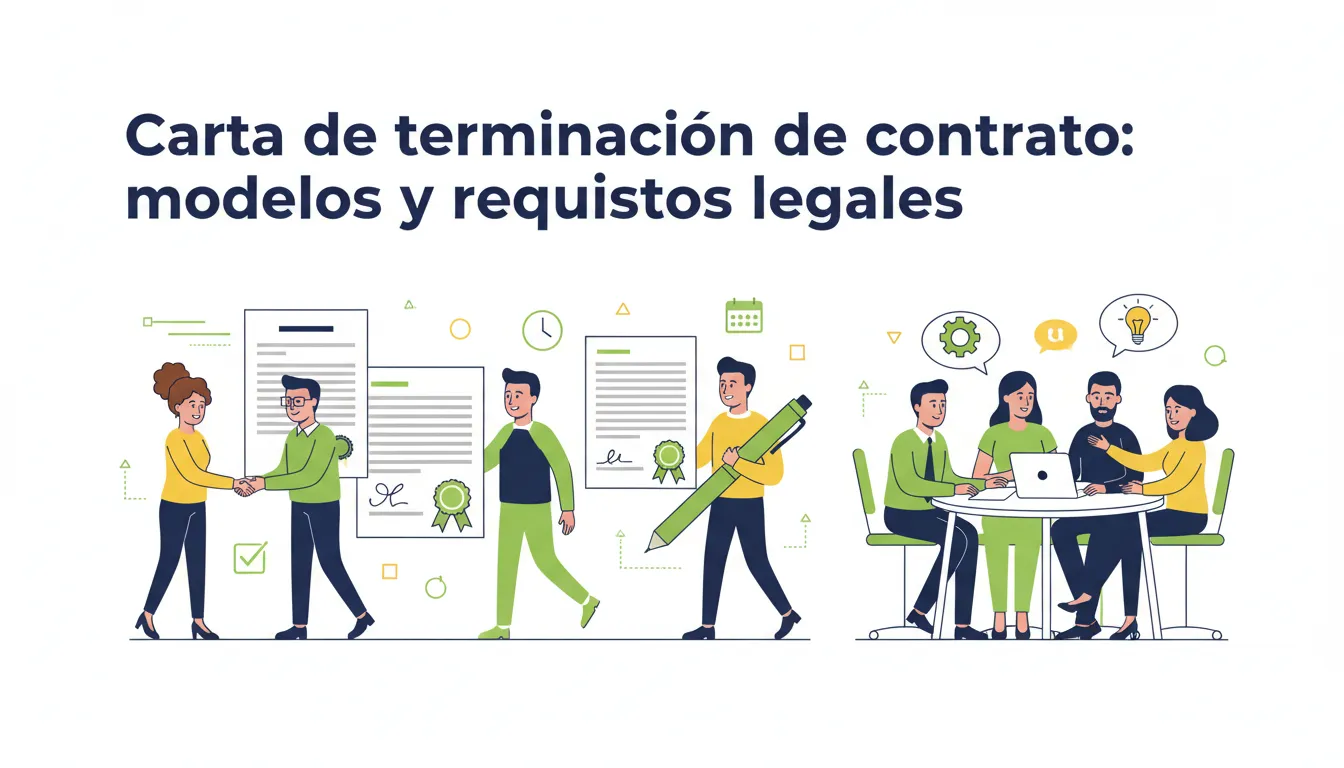Carta de Terminación de Contrato: Modelos y Requisitos Legales