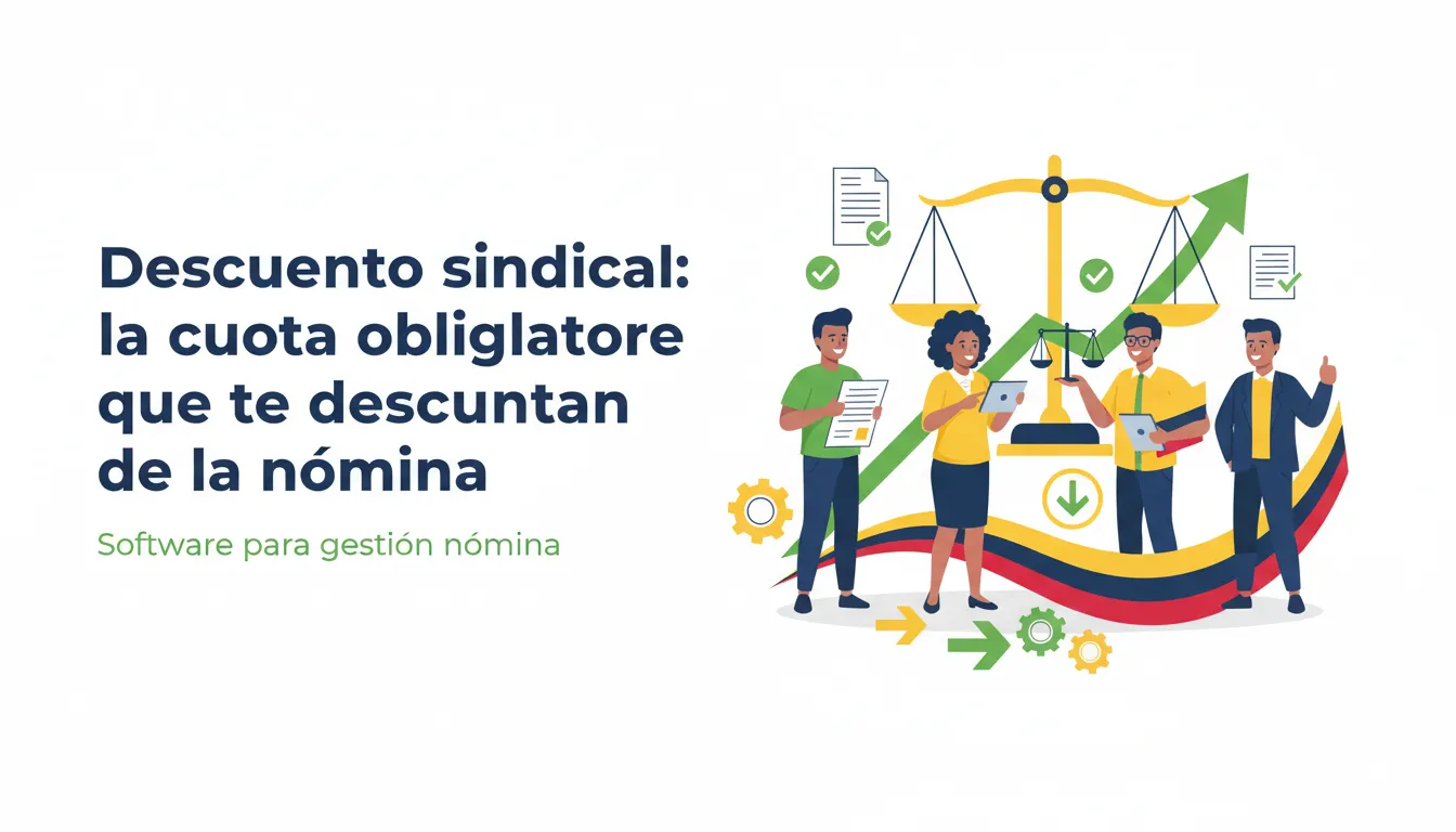 Descuento Sindical: La Cuota Obligatoria que te Descuentan de la Nomina