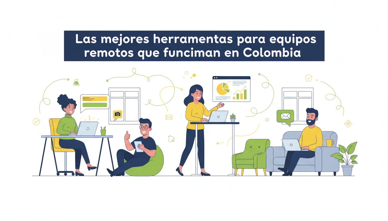 Las Mejores Herramientas para Equipos Remotos que Funcionan en Colombia
