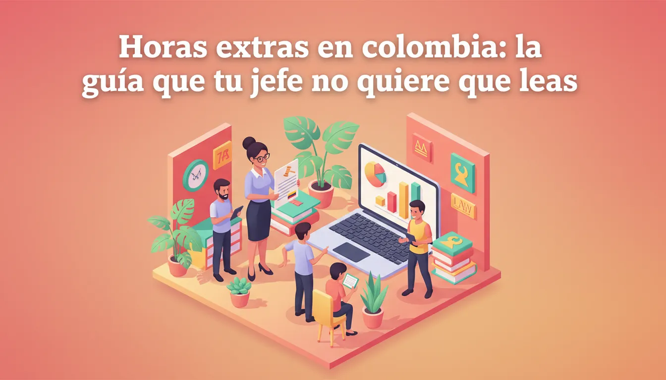 Horas Extras en Colombia: La Guía que tu Jefe no Quiere que Leas