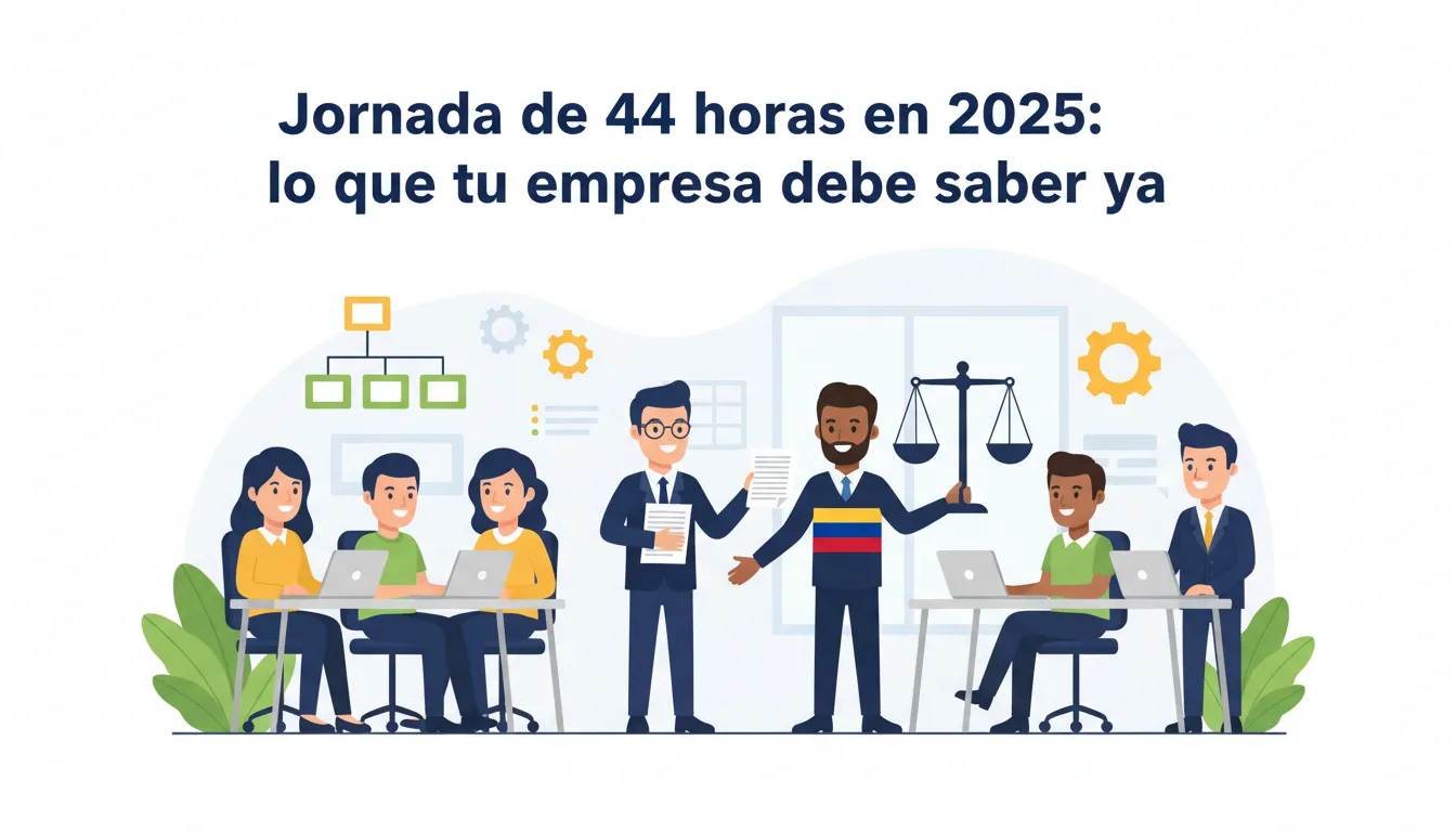 Jornada de 44 Horas en 2025: Lo que tu Empresa Debe Saber Ya